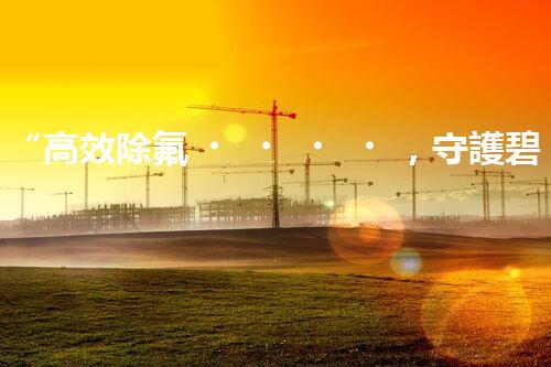 “高效除氟，守護碧水藍天——廢水中氟離子處理新篇章”